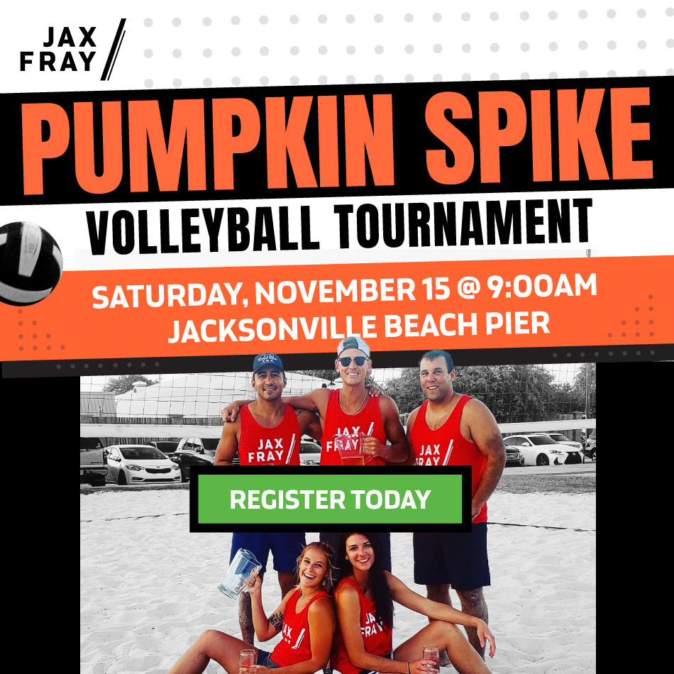 JAX Fray Pumpkin Spike Volleyball Tournament 2025 - Register Today!