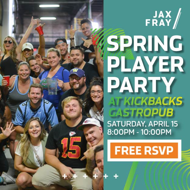 JAX Spring Player Party - RSVP Free as a Player or Member!