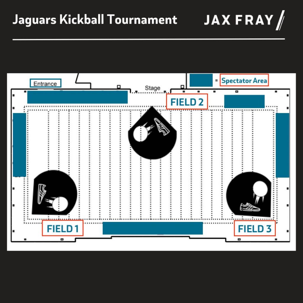 Jaguars Kickball Tournament 1 JAX Fray